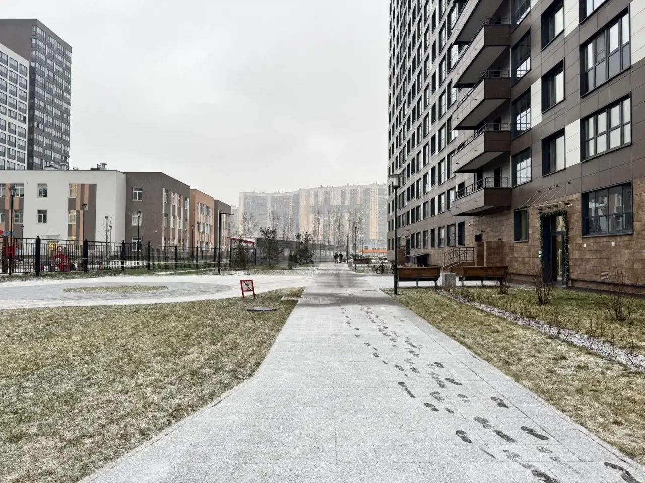 однокомнатная квартира в Санкт-Петербурге по адресу: Дальневосточный проспект, 23, строение 1