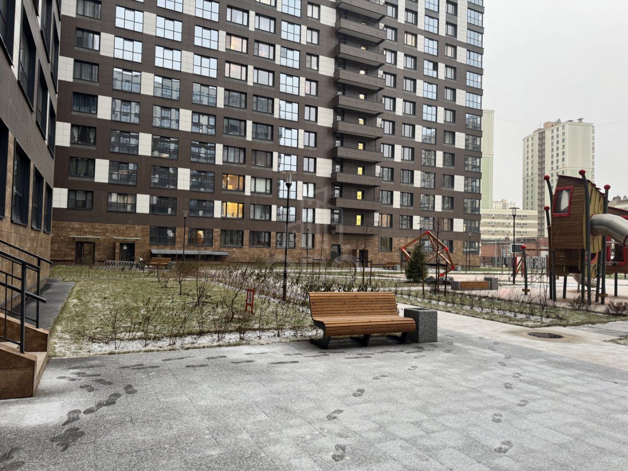 однокомнатная квартира в Санкт-Петербург по адресу: Дальневосточный проспект, 23, строение 1