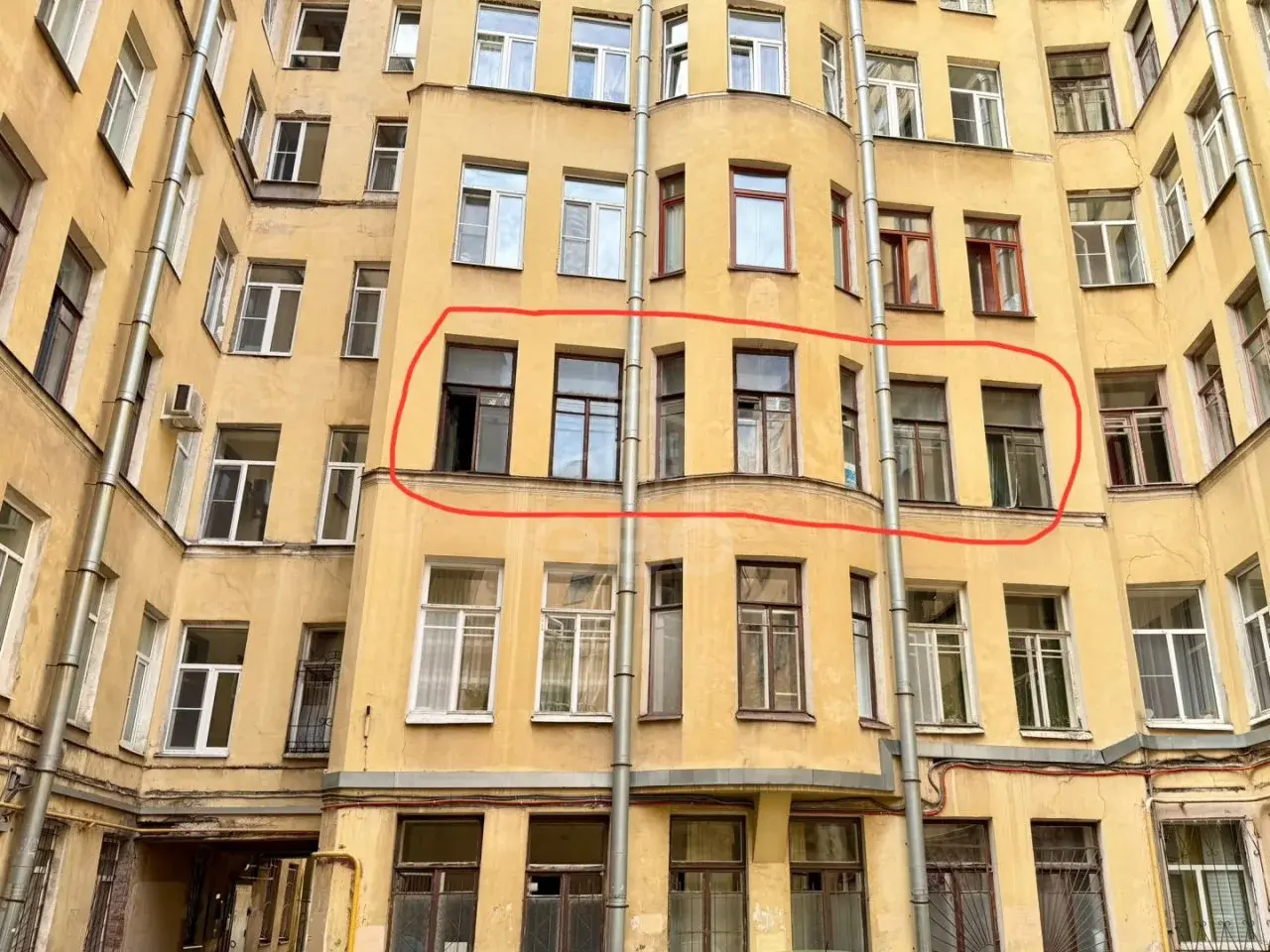 двухкомнатная квартира в Санкт-Петербурге по адресу: 10-я Советская ул., 19, литера А