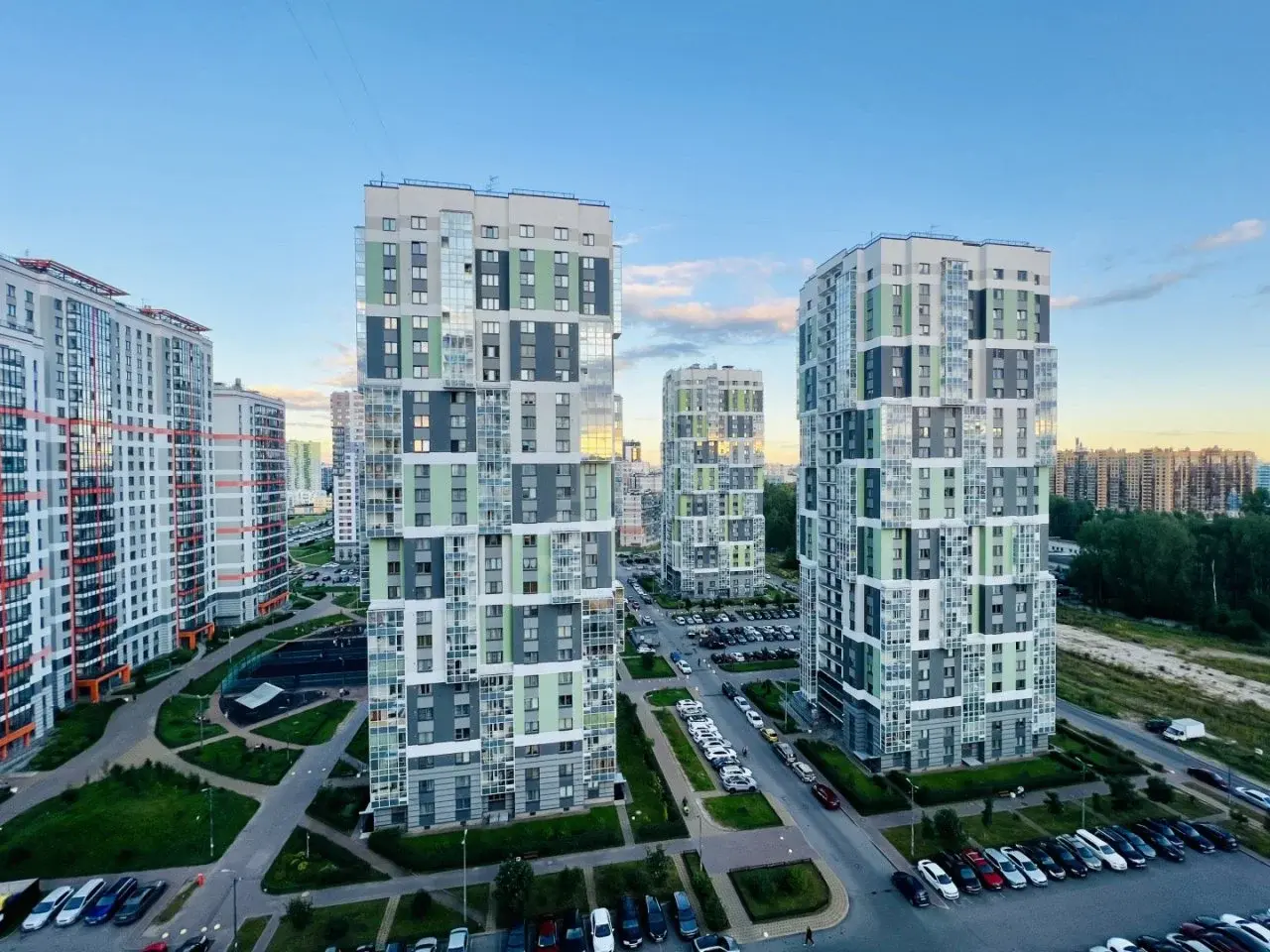 двухкомнатная квартира в Санкт-Петербурге по адресу: Кушелевская дорога., 3, к 8, литера А