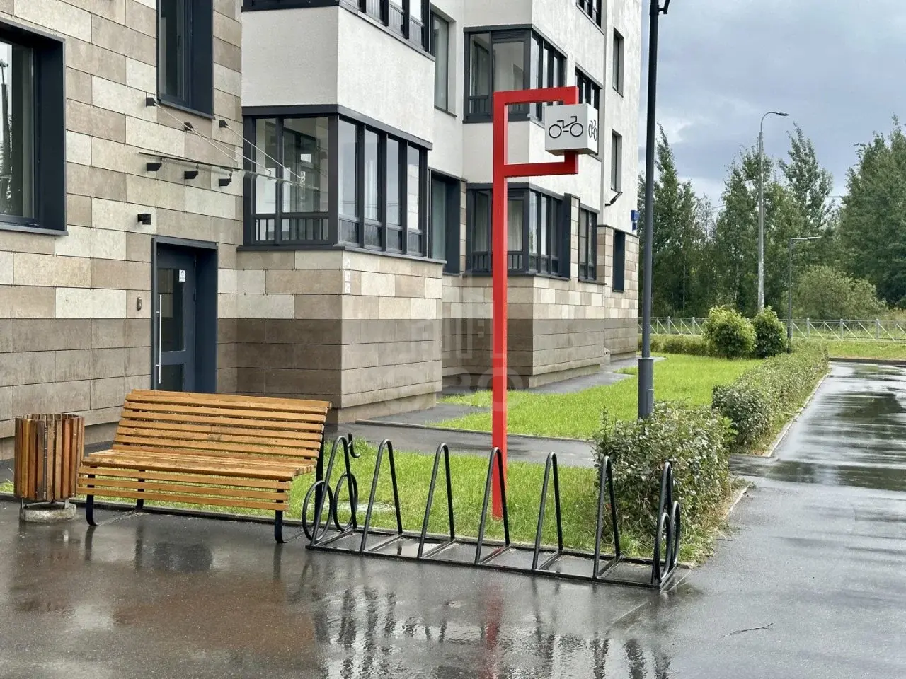 однокомнатная квартира в Санкт-Петербурге по адресу: Новосергиевская ул., 3, строение 1