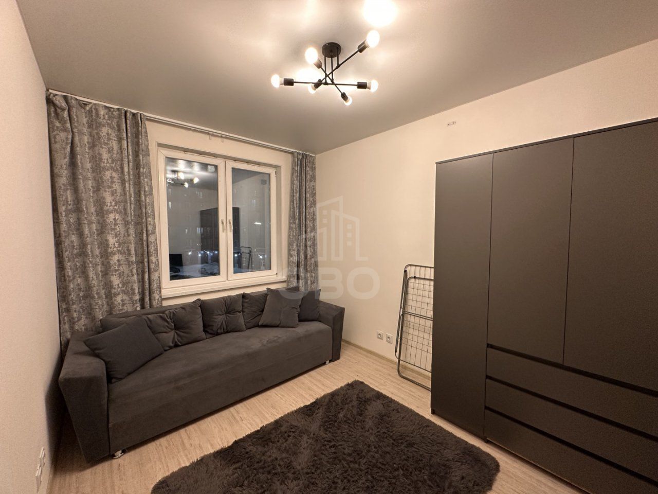 однокомнатная квартира в Санкт-Петербурге по адресу: Старорусский проспект, 5, к 1, строение 1