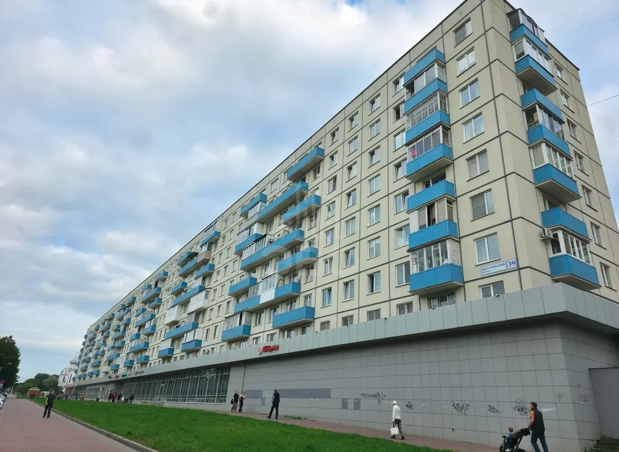двухкомнатная квартира в Санкт-Петербурге по адресу: Пискарёвский проспект, 39, литера А