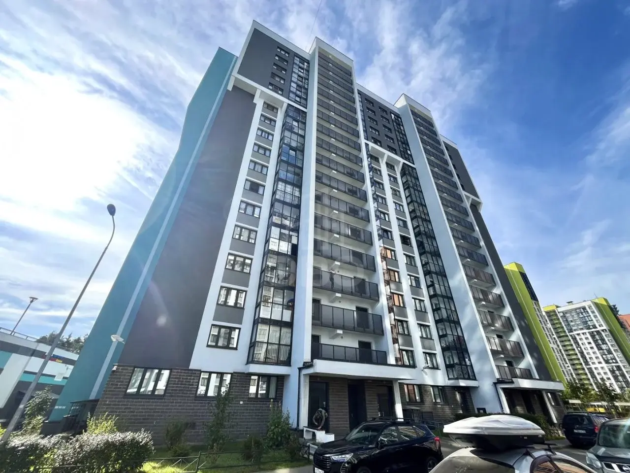 двухкомнатная квартира в Санкт-Петербурге по адресу: Парашютная ул., 61, к 4, строение 1