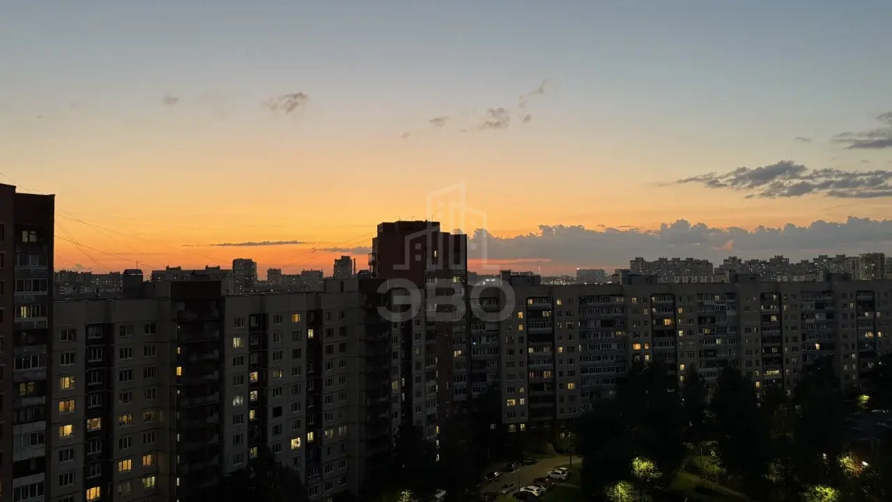 трехкомнатная квартира в Санкт-Петербурге по адресу: Коллонтай ул., 24, к 2, литера А