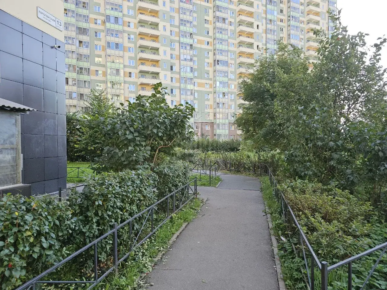 однокомнатная квартира в Ленинградской области по адресу: Европейский проспект, 13, к 3