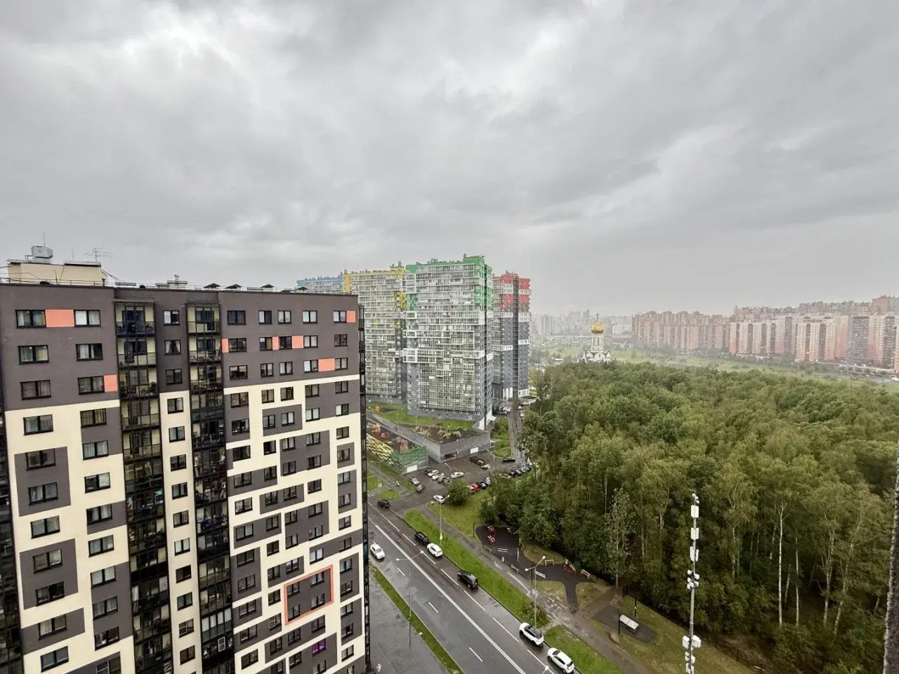 однокомнатная квартира в Ленинградской области по адресу: Европейский проспект, 20, к 4