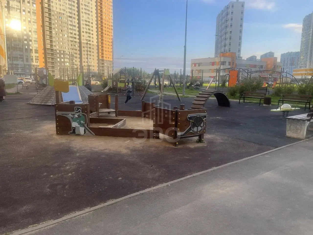 двухкомнатная квартира в Санкт-Петербурге по адресу: Пейзажная ул., 16, к 1, строение 1