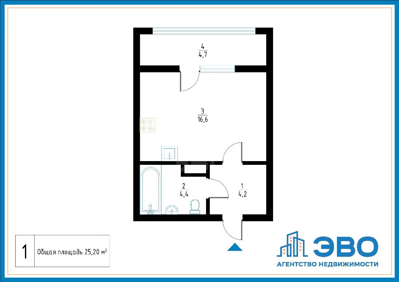 студия в Санкт-Петербурге по адресу: Парфеновская ул., 7, к 1, строение 1