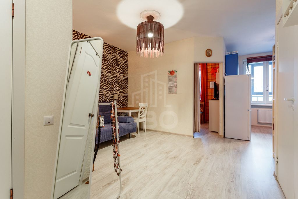 двухкомнатная квартира в Санкт-Петербурге по адресу: Русановская ул., 17, к.3