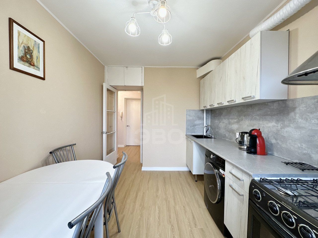 двухкомнатная квартира в Санкт-Петербурге по адресу: 2-й Муринский проспект, 10, к 1