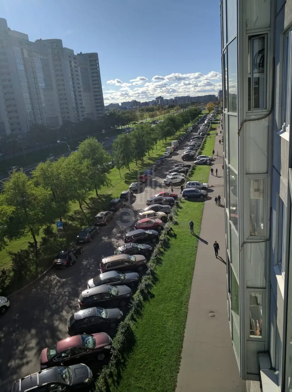 однокомнатная квартира в Санкт-Петербурге по адресу: Славы проспект, 52, к 1