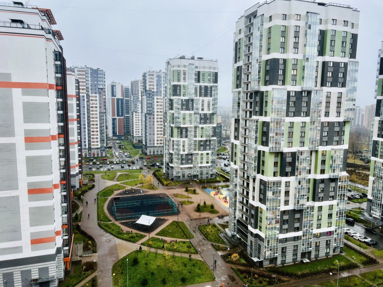 однокомнатная квартира в Санкт-Петербурге по адресу: Кушелевская дорога., 5, к 3