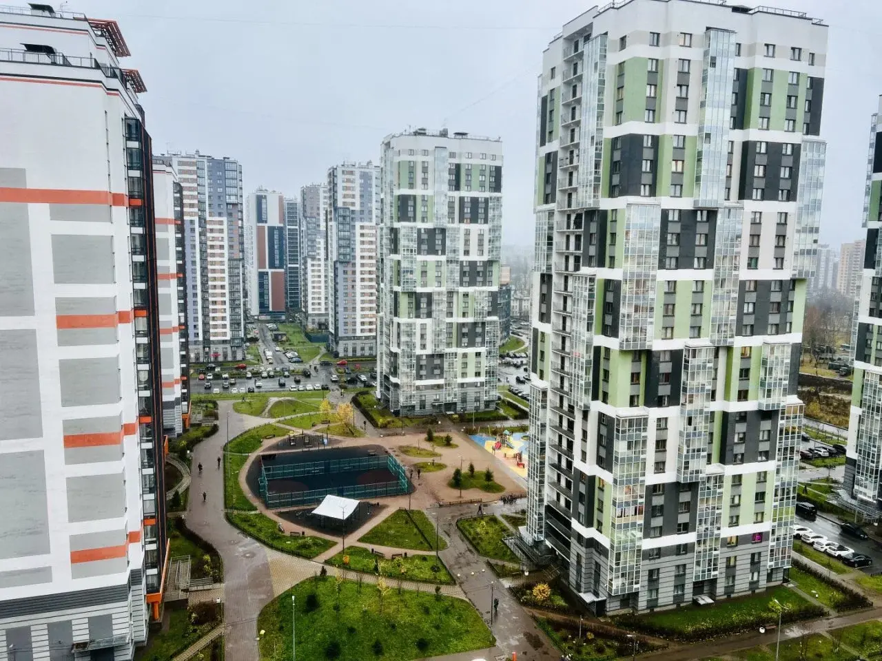 однокомнатная квартира в Санкт-Петербурге по адресу: Кушелевская дорога., 5, к 3