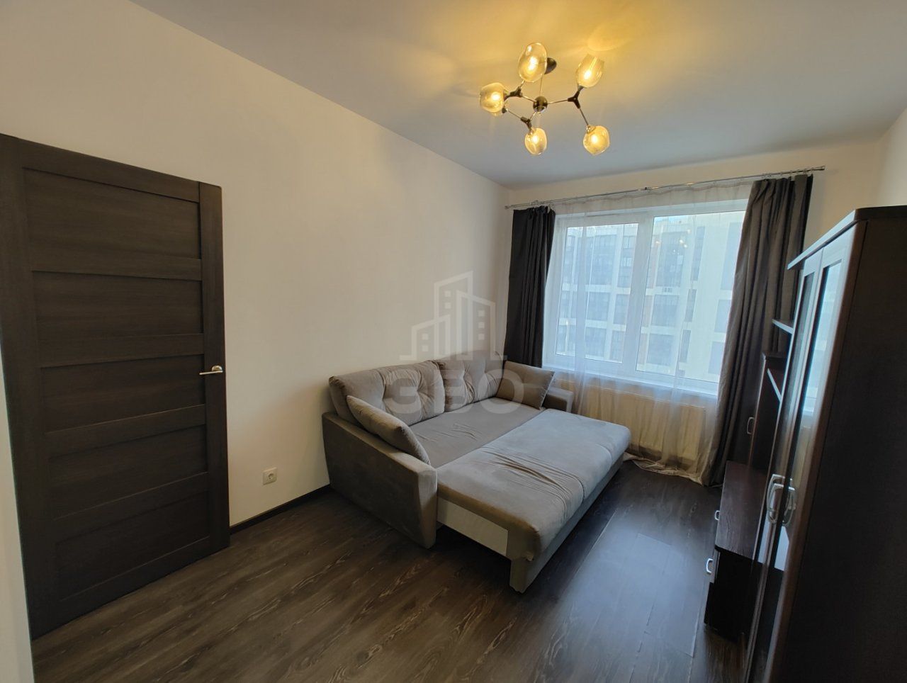 однокомнатная квартира в Санкт-Петербурге по адресу: Верхне-Каменская ул., 9, к 1