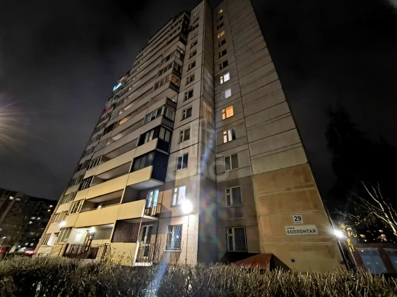 двухкомнатная квартира в Санкт-Петербурге по адресу: Коллонтай ул., 29, к 1