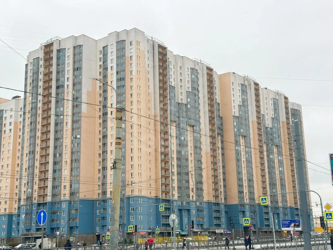 однокомнатная квартира в Санкт-Петербурге по адресу: Коллонтай ул., 5/1, литера А