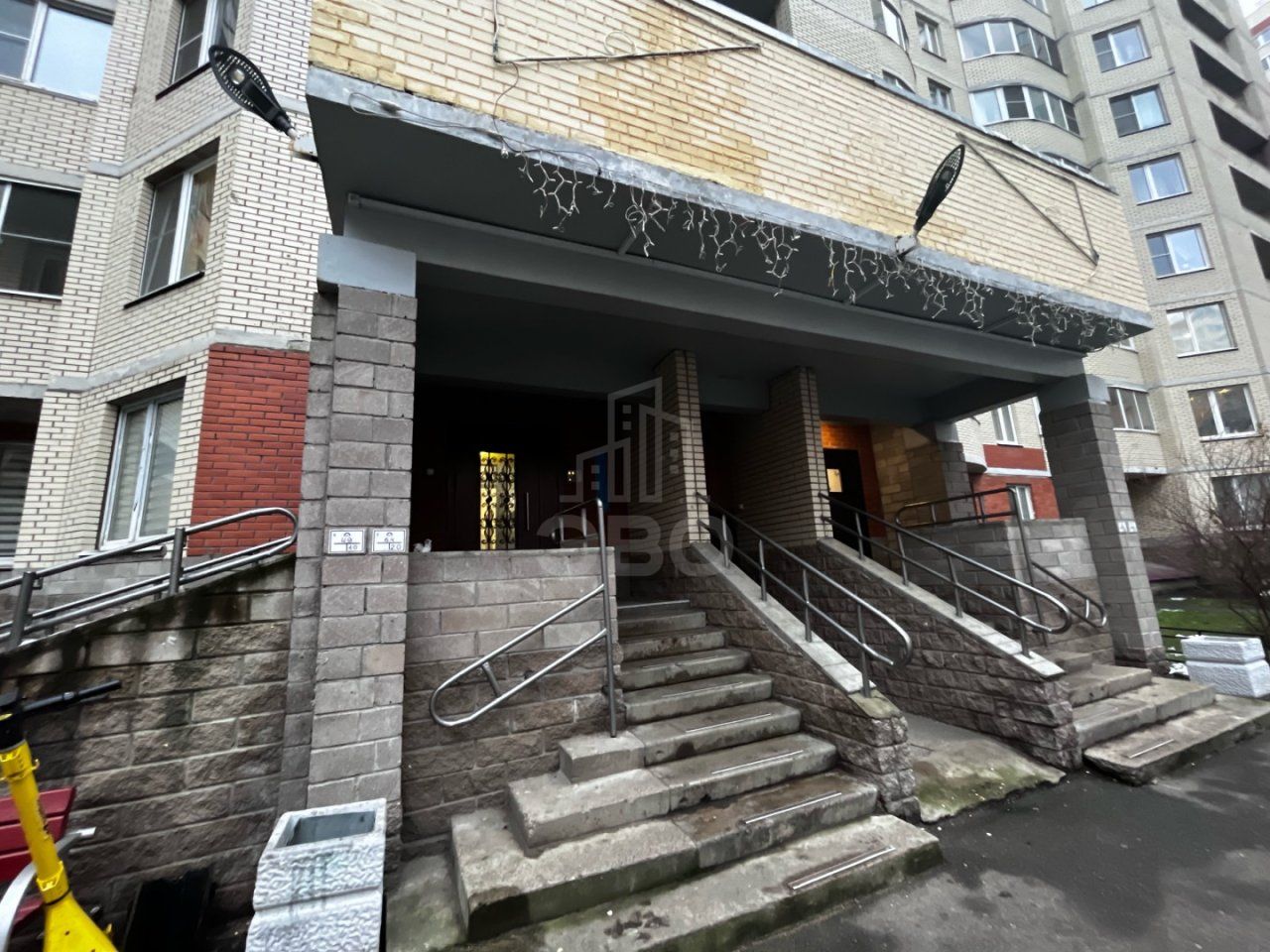 двухкомнатная квартира в Санкт-Петербург по адресу: Ворошилова ул., 29, к 3