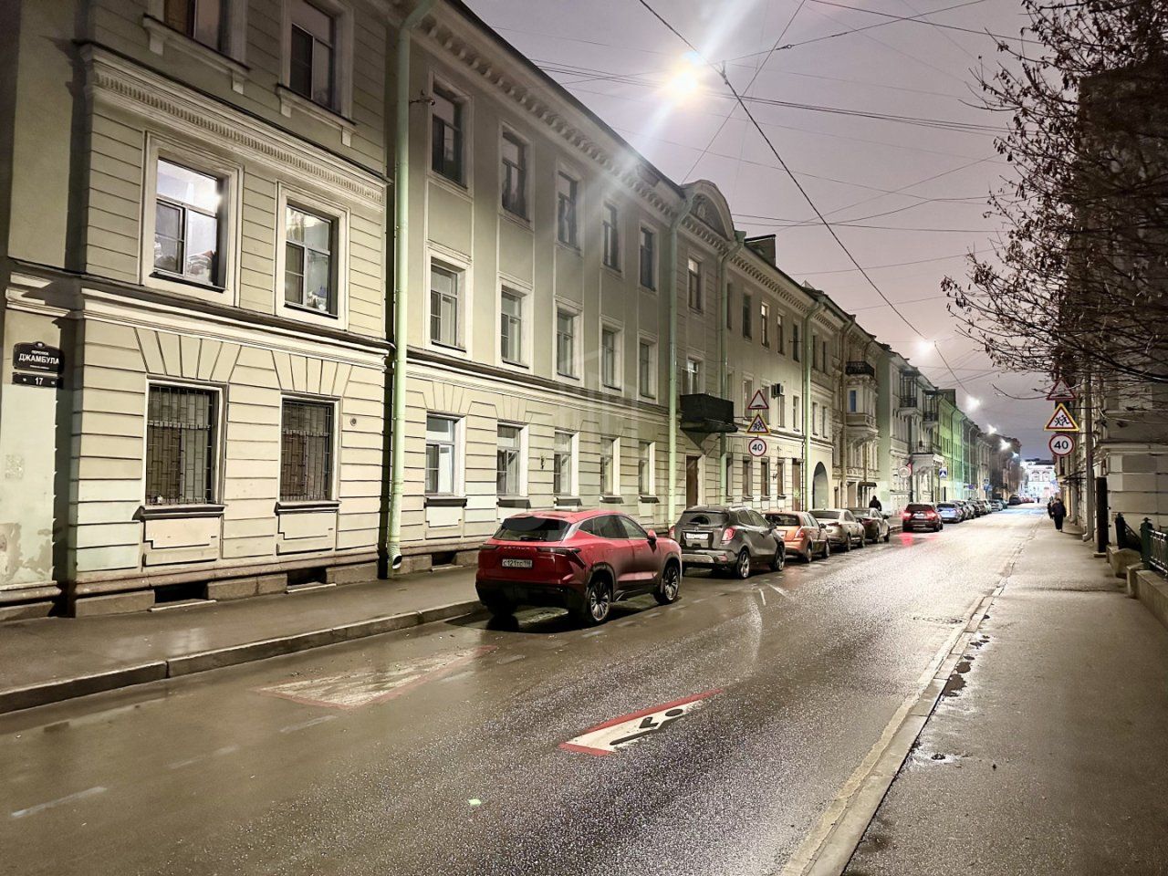 однокомнатная квартира в Санкт-Петербург по адресу: Джамбула пер., 17