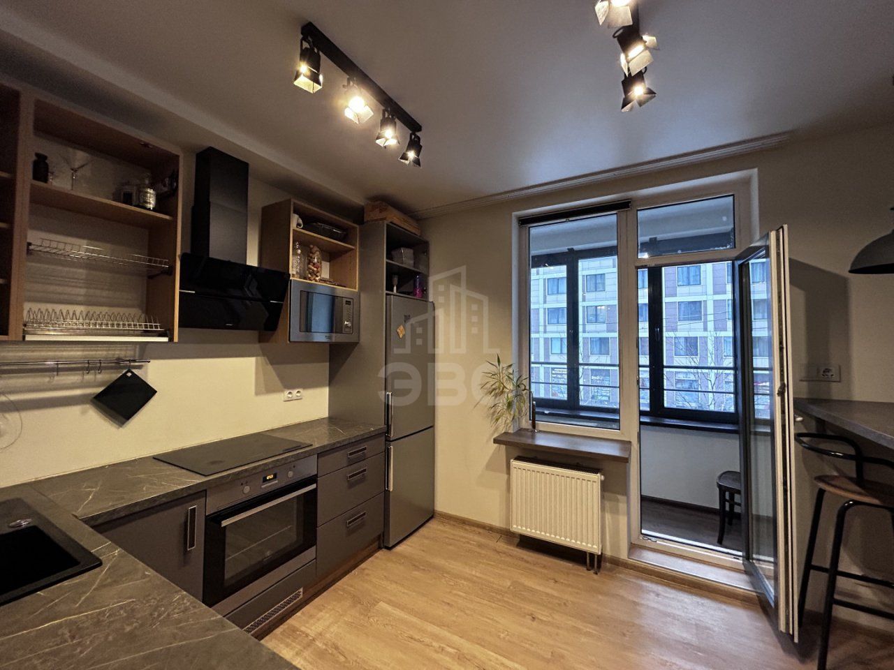 двухкомнатная квартира в Санкт-Петербург по адресу: Кременчугская ул., 17, к 2, литера А