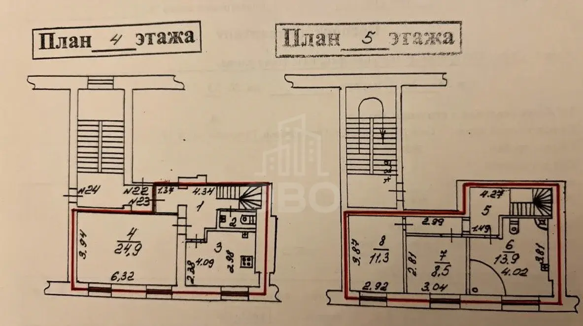 трехкомнатная квартира в Санкт-Петербурге по адресу: Разводная ул., 10