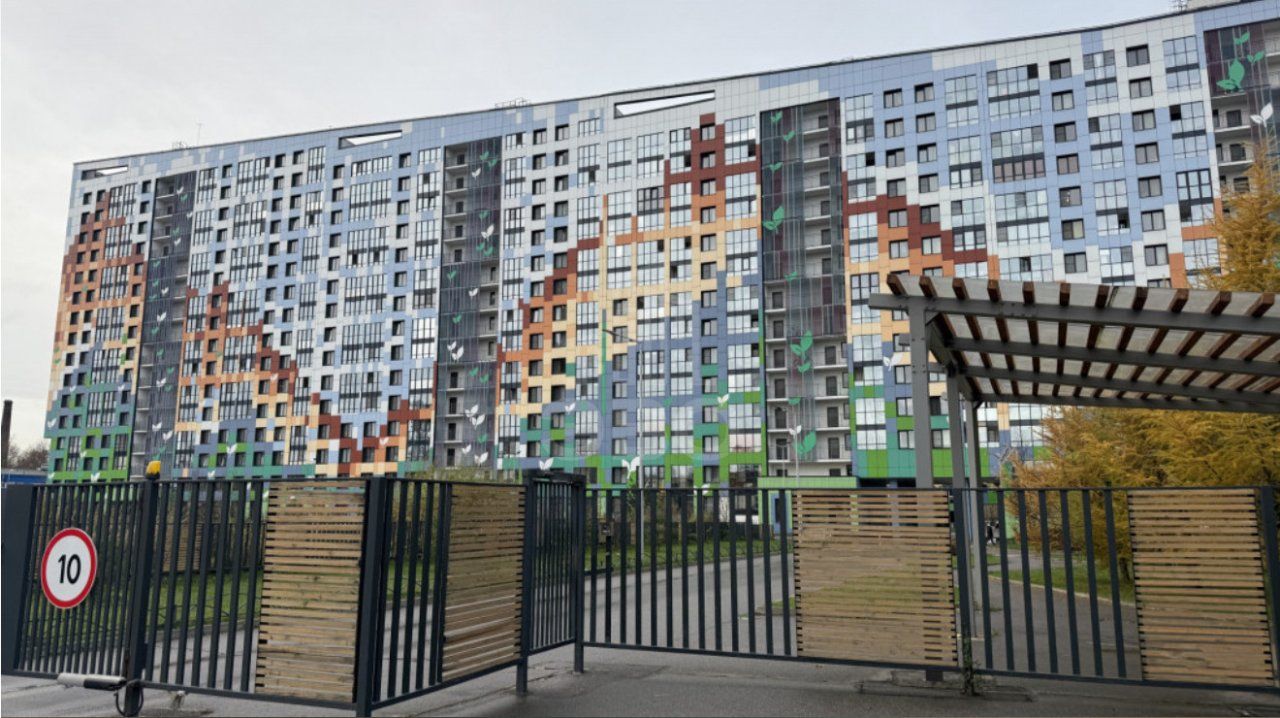 двухкомнатная квартира в Санкт-Петербурге по адресу: Крыленко ул., 1, к 1, строение 8