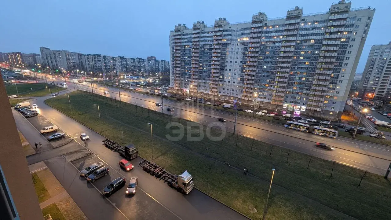 двухкомнатная квартира в Санкт-Петербурге по адресу: Ленинский проспект, 68, к 1