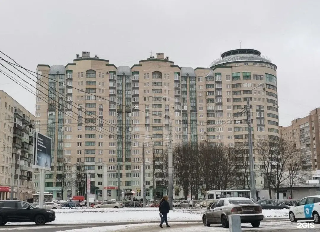 однокомнатная квартира в Санкт-Петербурге по адресу: Гражданский проспект, 116, к 5