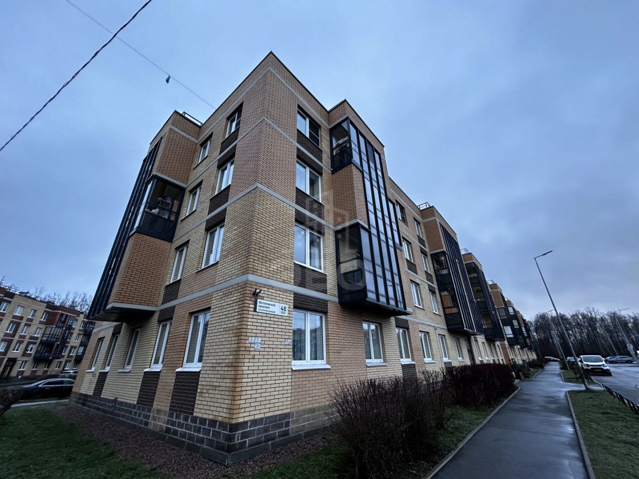 однокомнатная квартира в Санкт-Петербурге по адресу: Юнтоловский проспект, 48, к 1