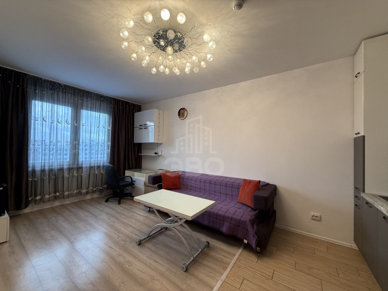 однокомнатная квартира в Санкт-Петербурге по адресу: Дальневосточный проспект, 27, к 3, строение 1