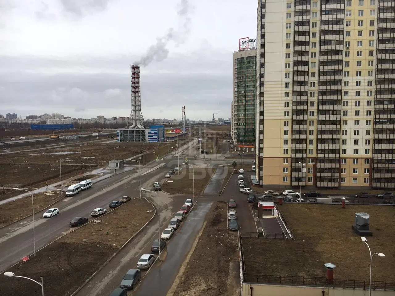 однокомнатная квартира в Санкт-Петербурге по адресу: Охтинская аллея, 16