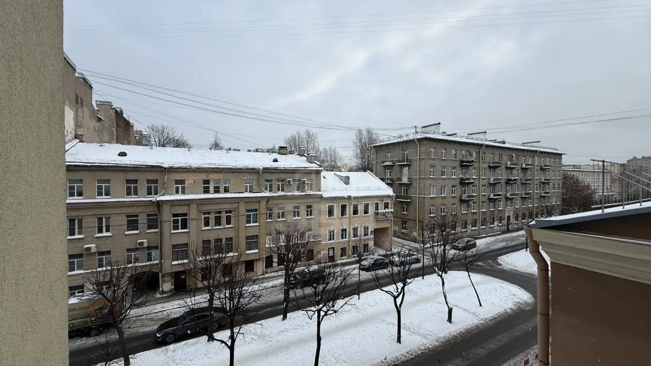 двухкомнатная квартира в Санкт-Петербурге по адресу: Малый В.О. проспект, 52, строение 1