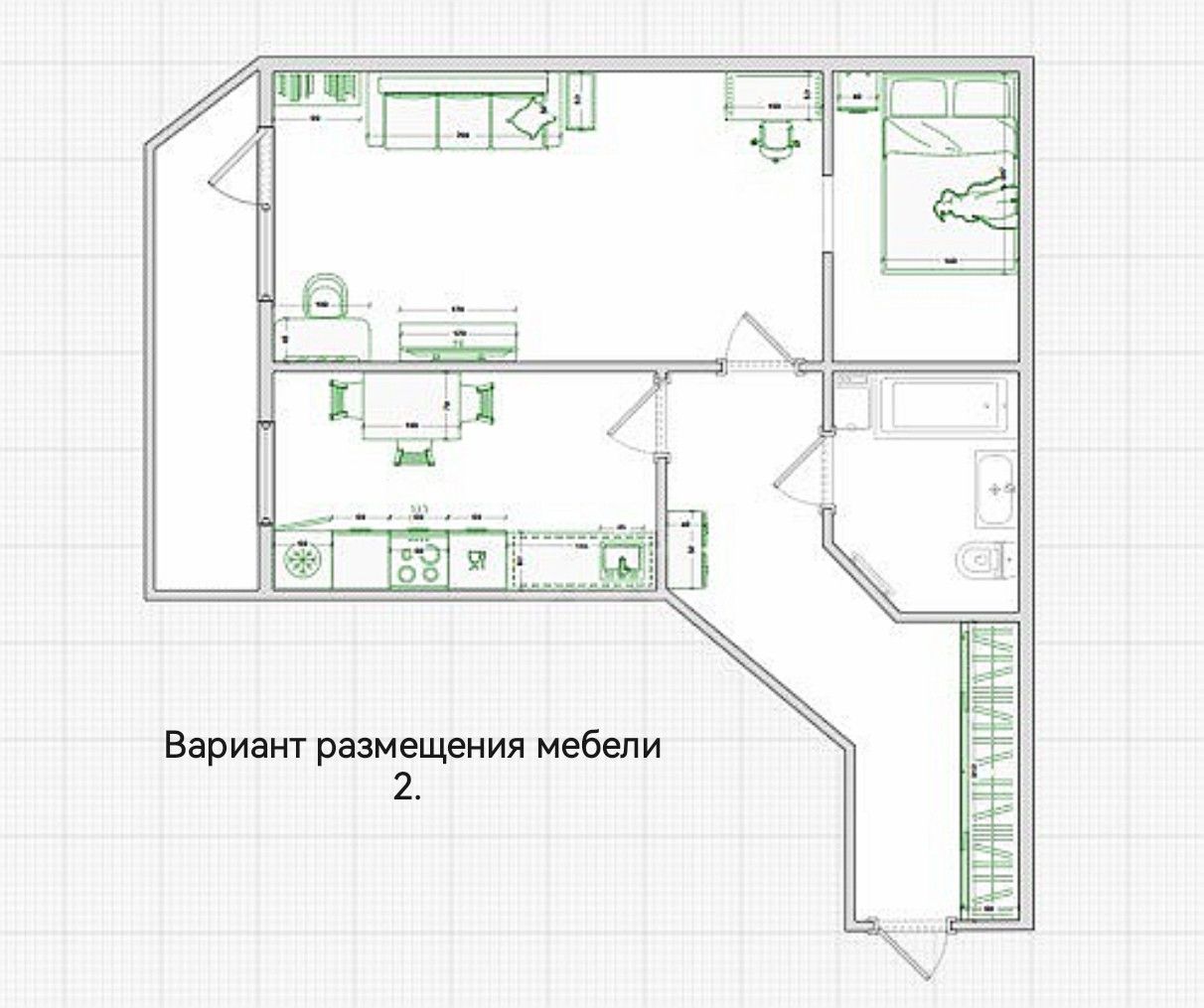 однокомнатная квартира в Санкт-Петербурге по адресу: Туристская ул., 24/42, литера А