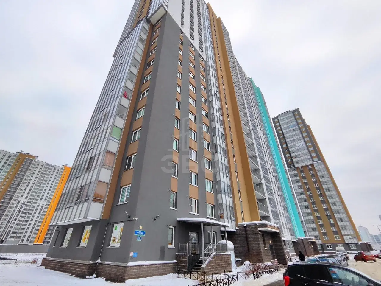 двухкомнатная квартира в Санкт-Петербурге по адресу: Чарушинская ул., 10, строение 1