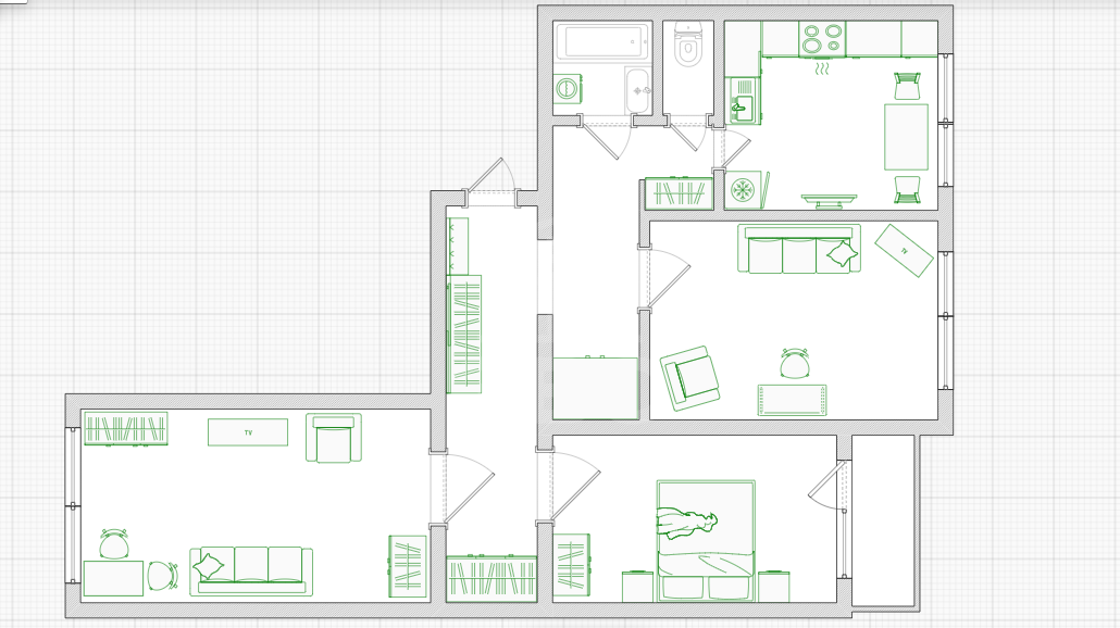 трехкомнатная квартира в Санкт-Петербурге по адресу: Шлиссельбургский проспект, 26, к 2, литера А