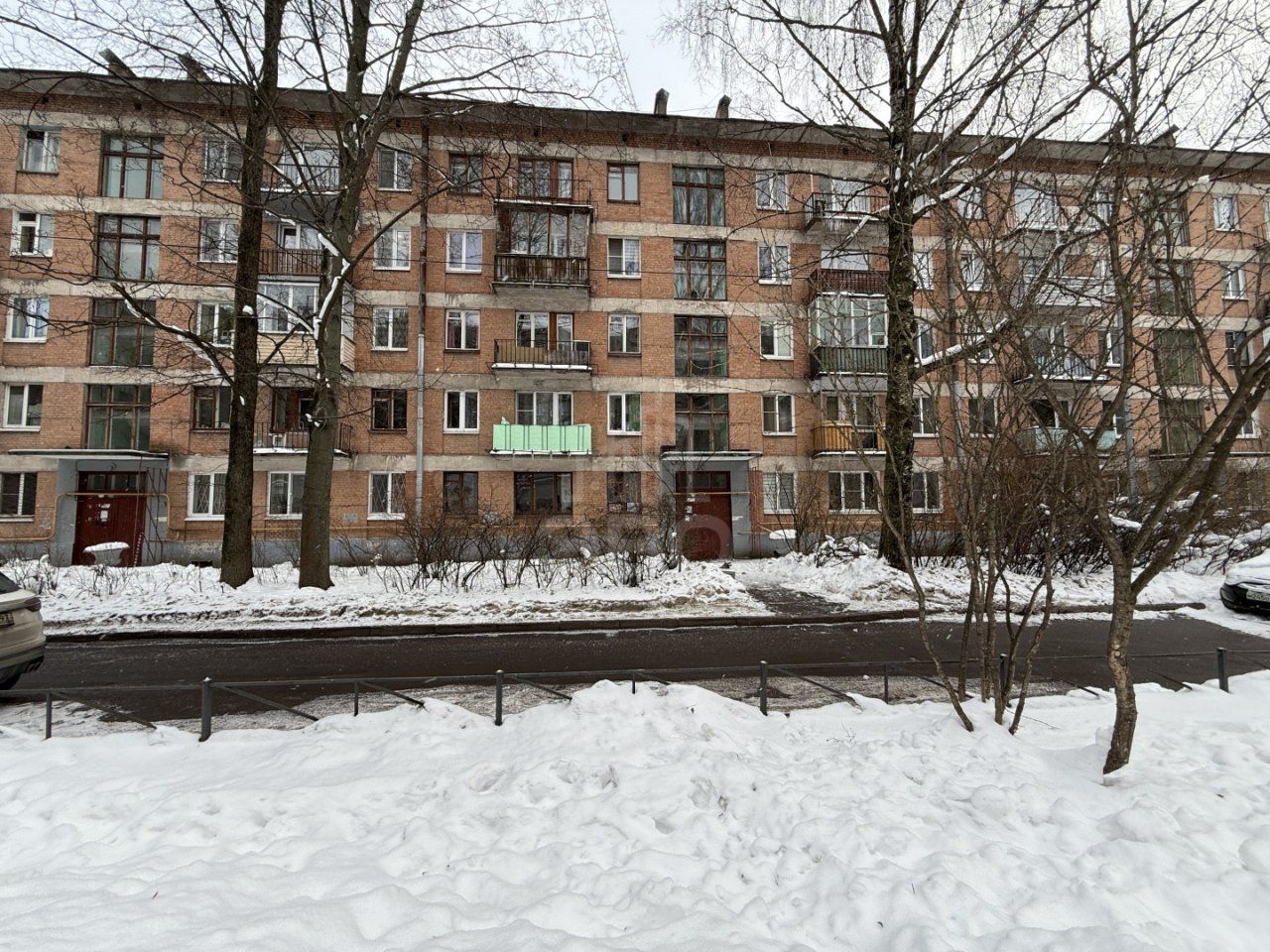 двухкомнатная квартира в Санкт-Петербурге по адресу: Гражданский проспект, 15, к 2, литера А