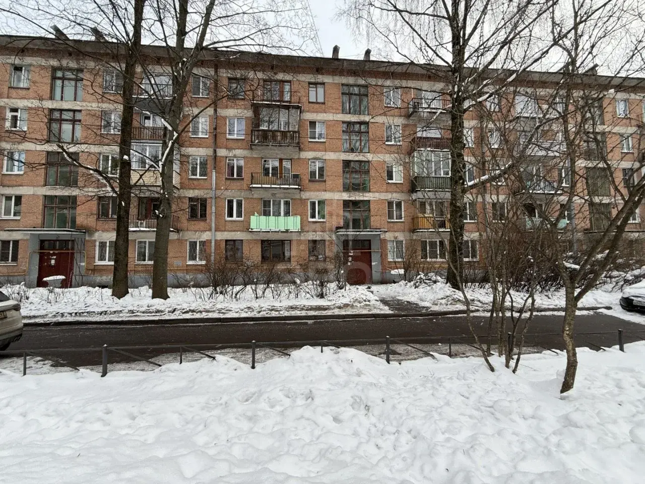 двухкомнатная квартира в Санкт-Петербурге по адресу: Гражданский проспект, 15, к 2, литера А