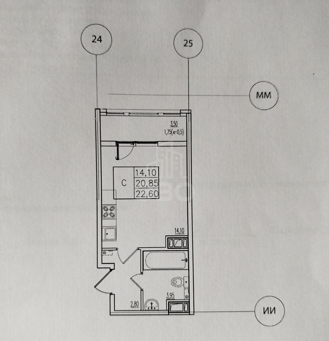 студия в Санкт-Петербурге по адресу: Старорусский проспект, 5, к 2