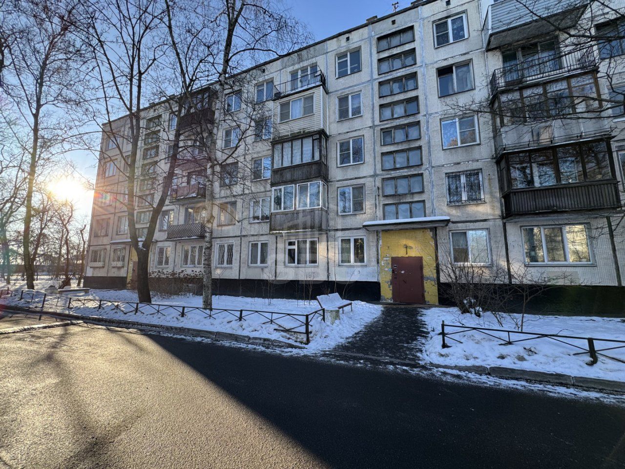 двухкомнатная квартира в Санкт-Петербурге по адресу: Народного Ополчения проспект, 161, литера А