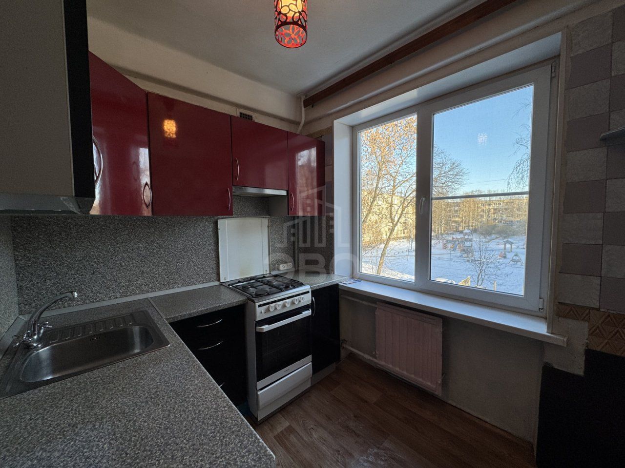 двухкомнатная квартира в Санкт-Петербурге по адресу: Народного Ополчения проспект, 161, литера А