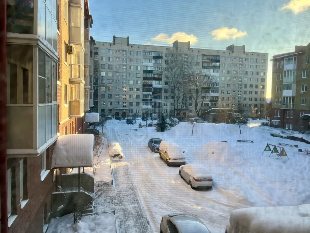 однокомнатная квартира в Ленинградской области по адресу: Межевая ул., 21