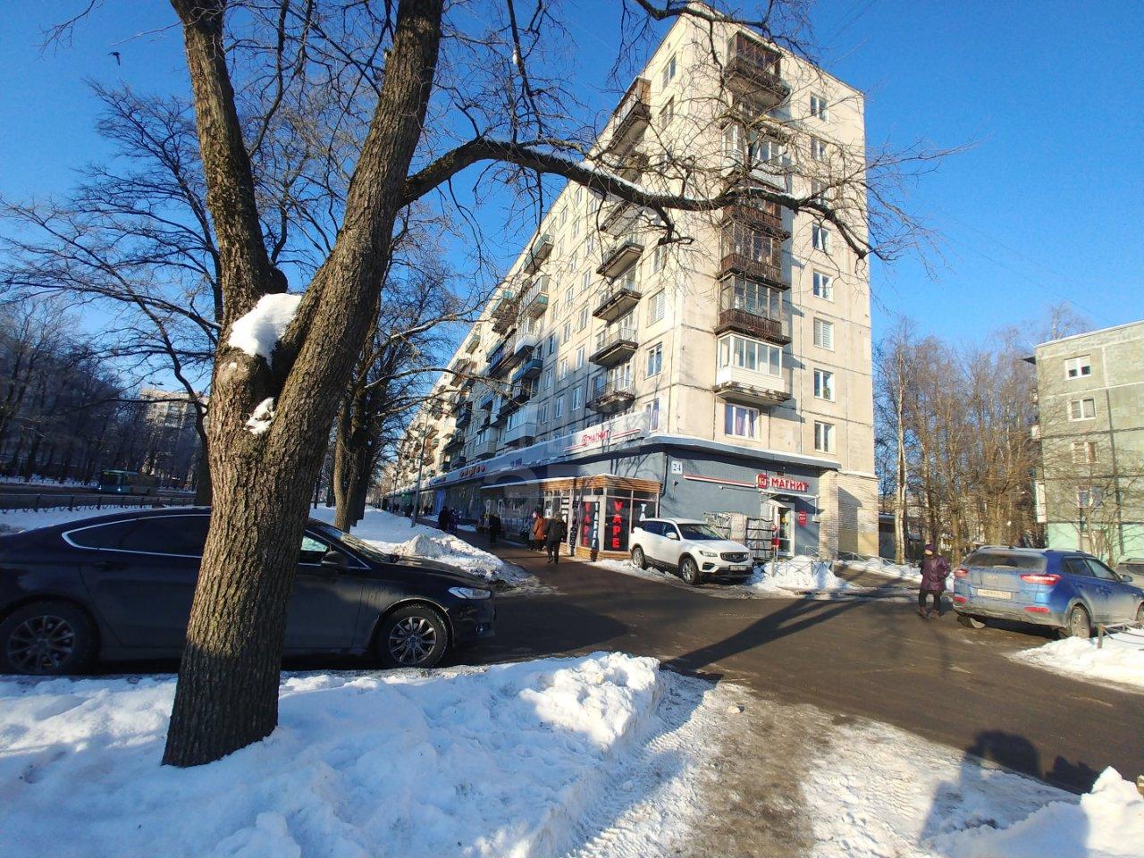 однокомнатная квартира в Санкт-Петербурге по адресу: Науки проспект, 24, к 1