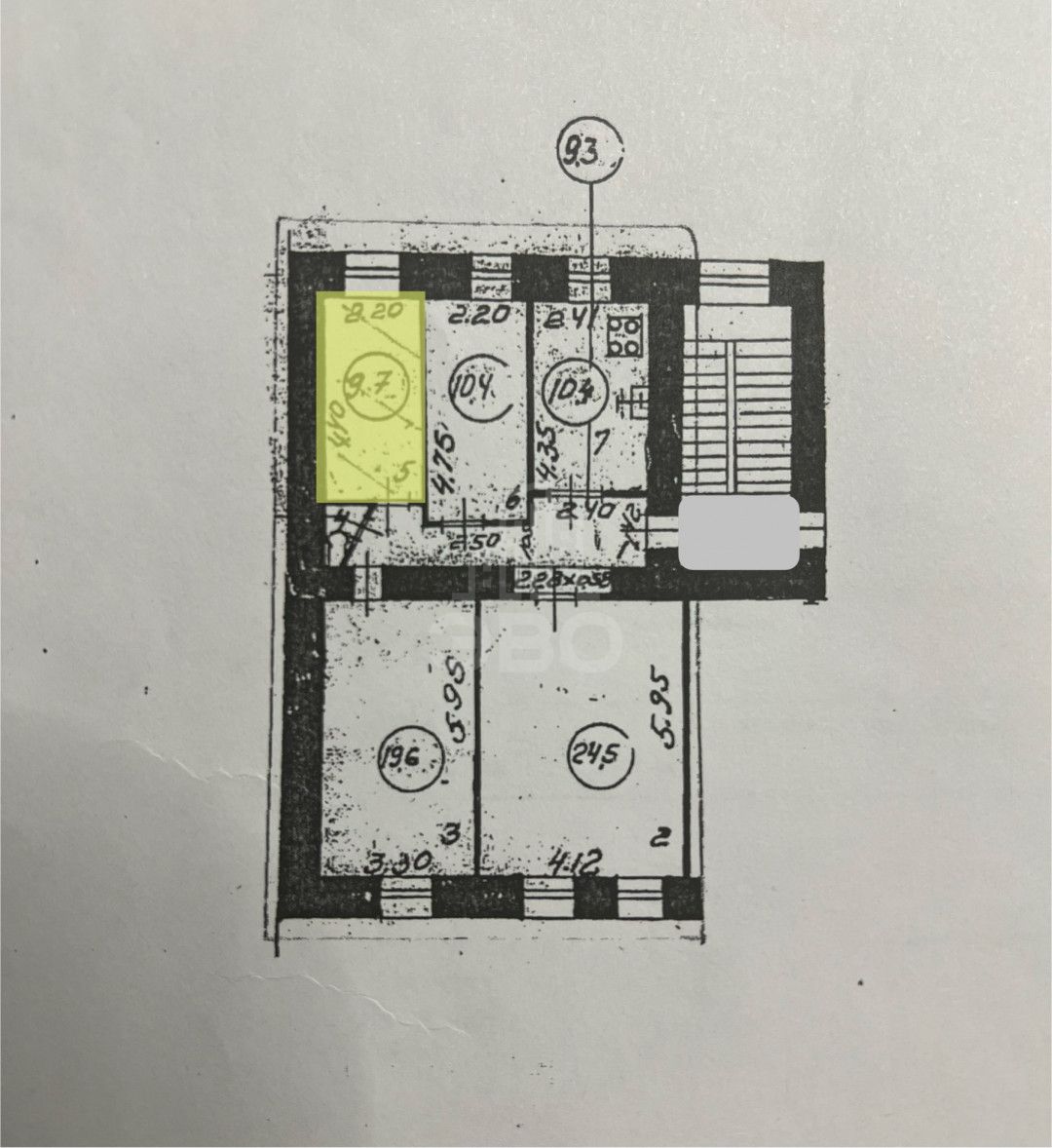 комната в Санкт-Петербурге по адресу: Писарева ул., 14, литера А