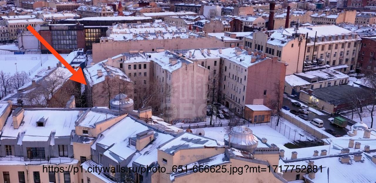 комната в Санкт-Петербурге по адресу: Писарева ул., 14, литера А