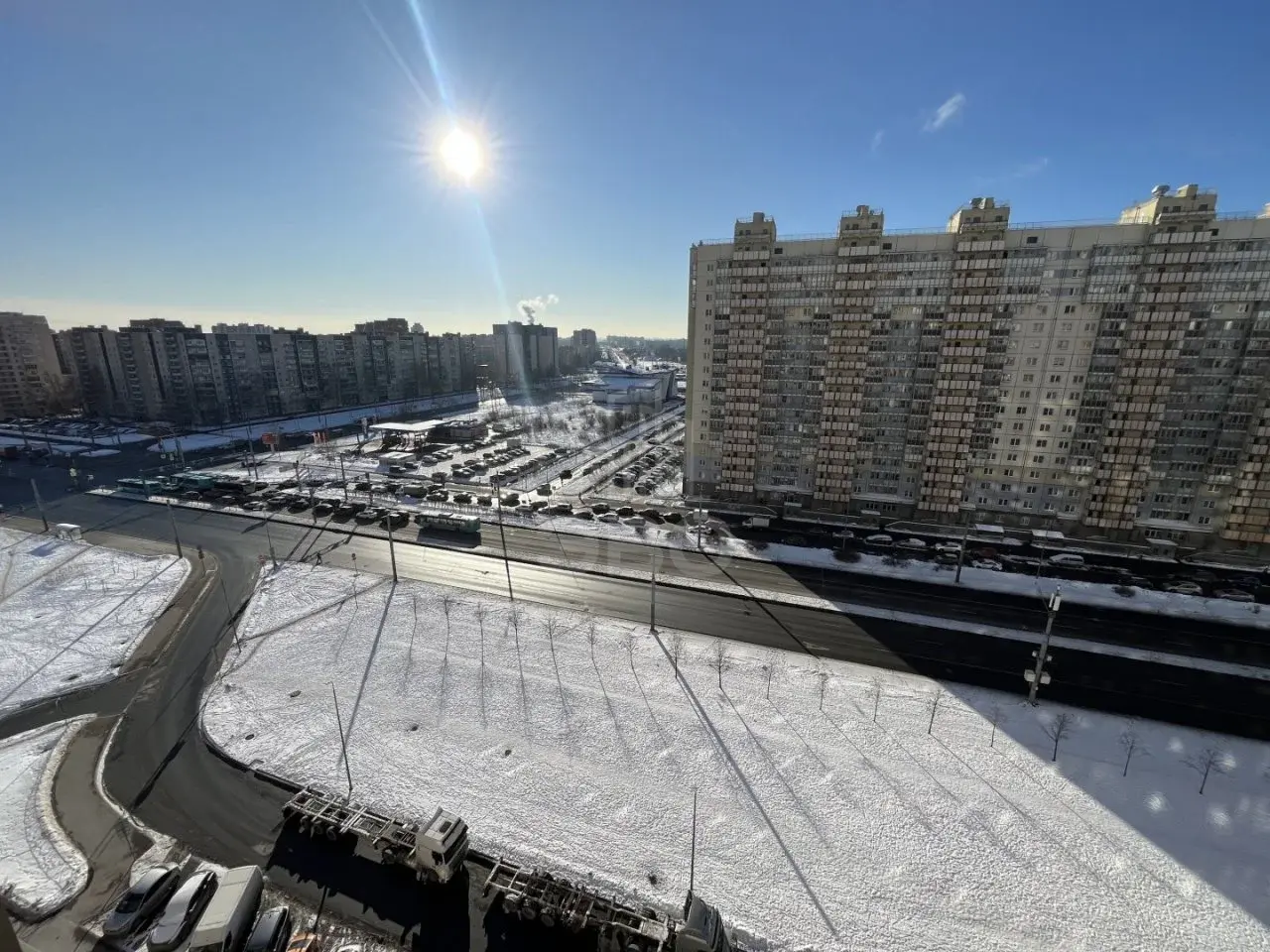 трехкомнатная квартира в Санкт-Петербурге по адресу: Ленинский проспект, 68