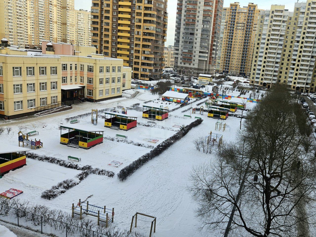 двухкомнатная квартира в Санкт-Петербурге по адресу: Ленинский проспект, 78, к 1