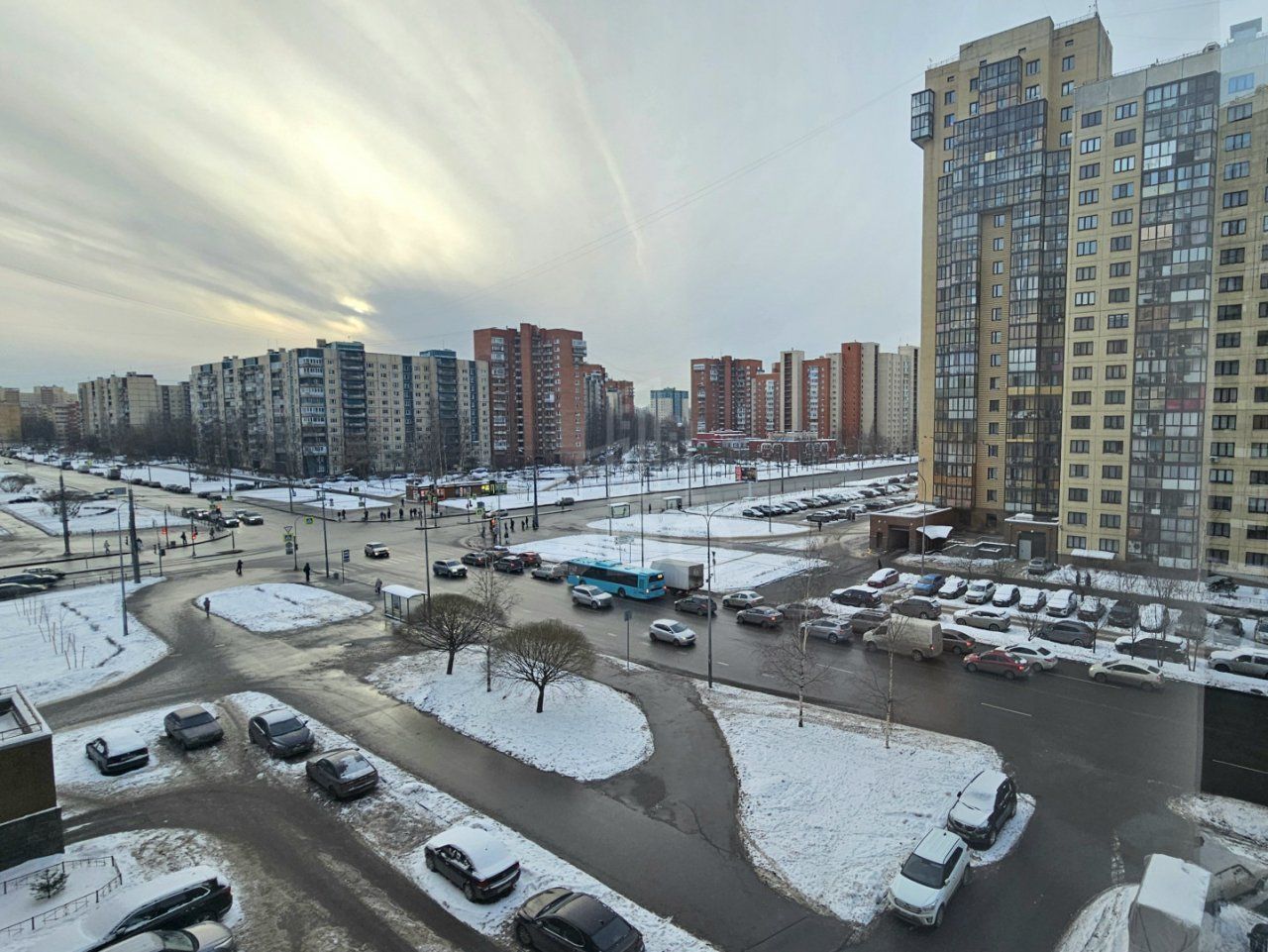 двухкомнатная квартира в Санкт-Петербурге по адресу: Ленинский проспект, 78, к 1