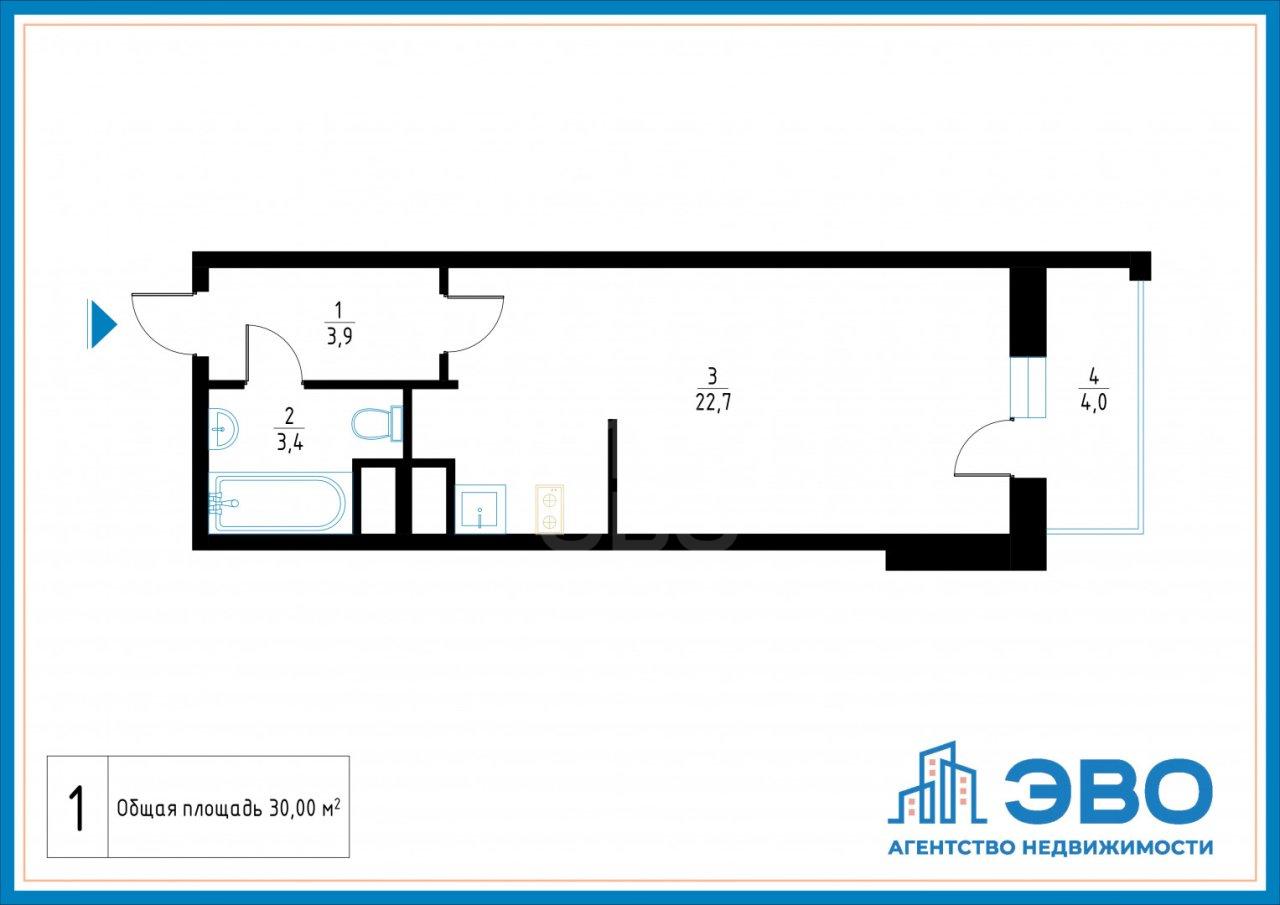 студия в Санкт-Петербурге по адресу: Ленинский проспект, 80, к 1, литера А