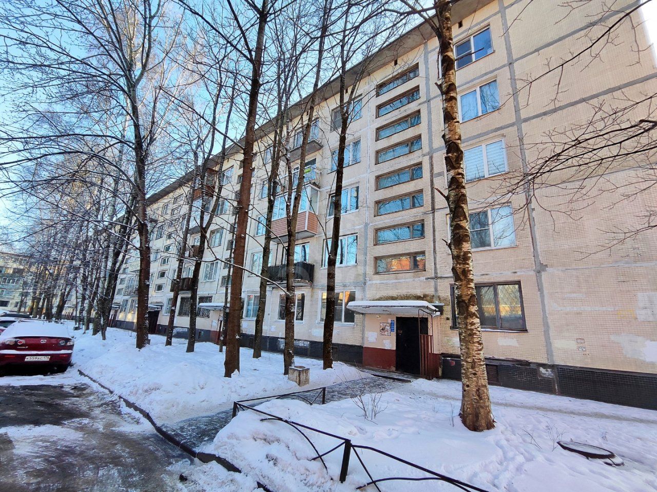 двухкомнатная квартира в Санкт-Петербурге по адресу: Ушинского ул., 41, литера А