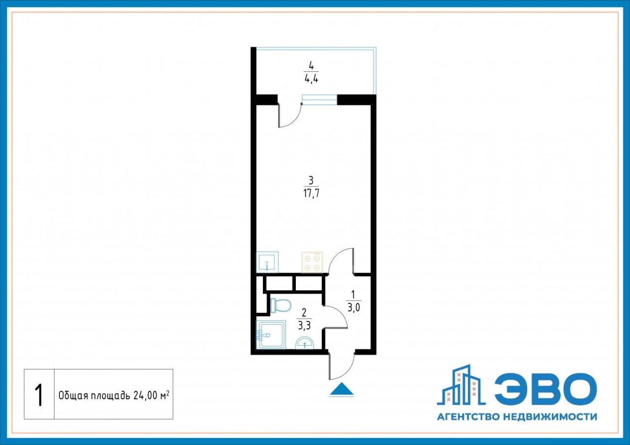 студия в Ленинградской области по адресу: Английская ул., 3, к 2